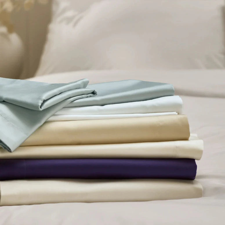 Lustre Sateen Bed Sheet Set – 400 Thread Count Cotton