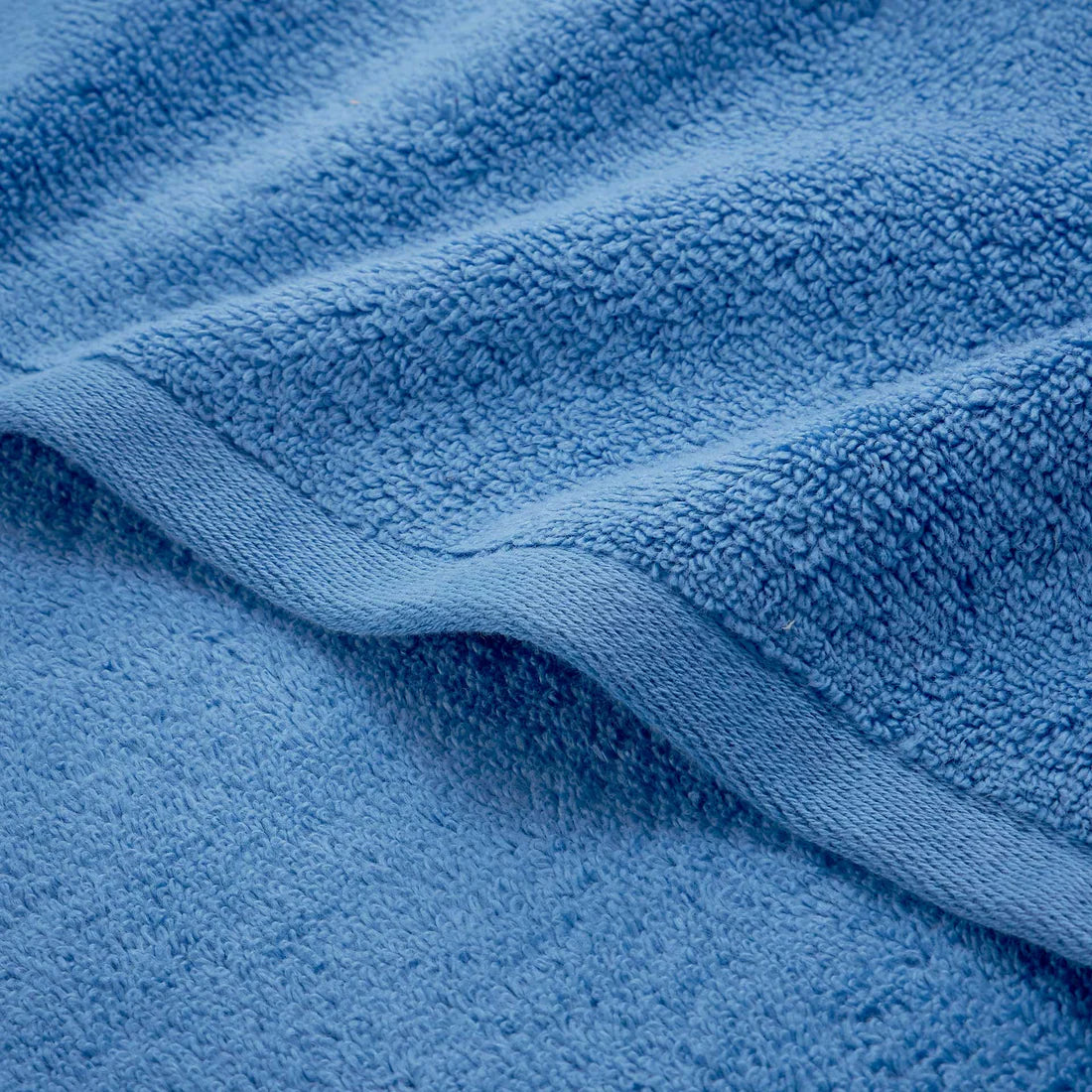 Cirrus Ocean Blue Bath Towel - Ultra Soft 100% Cotton