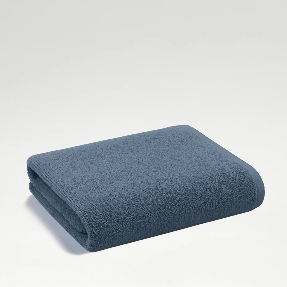 SoftTouch Stone Blue Bath Towel – 100% Cotton Luxury